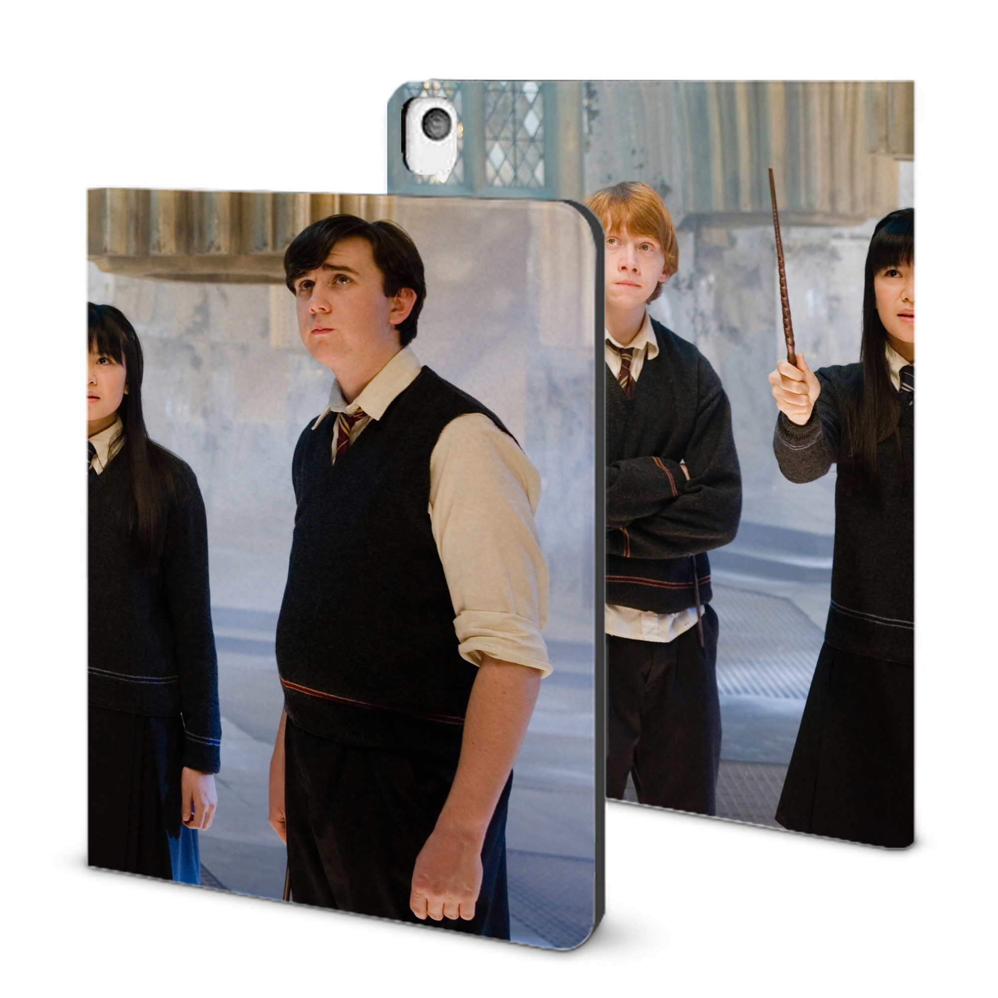 （画像用） Harry Potter ハリー・ポッターシリーズ IPadケース ペンホルダー付き ブックスタイルデザイン